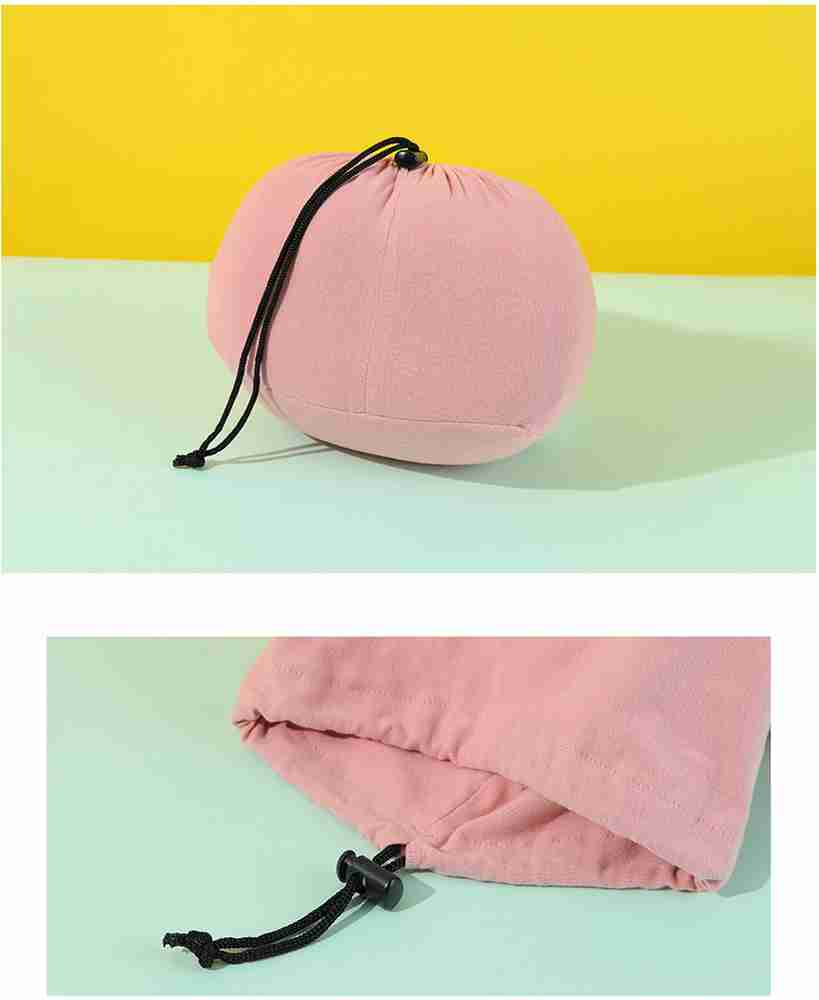 Light pink neck pillow cheap