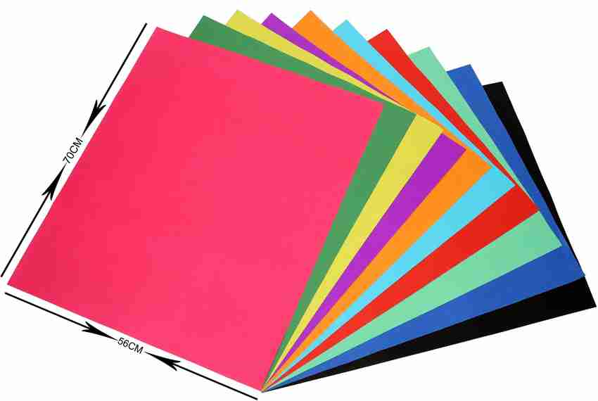Flipkart Vardhman Both Side Colored Multi Use Pastel Craft