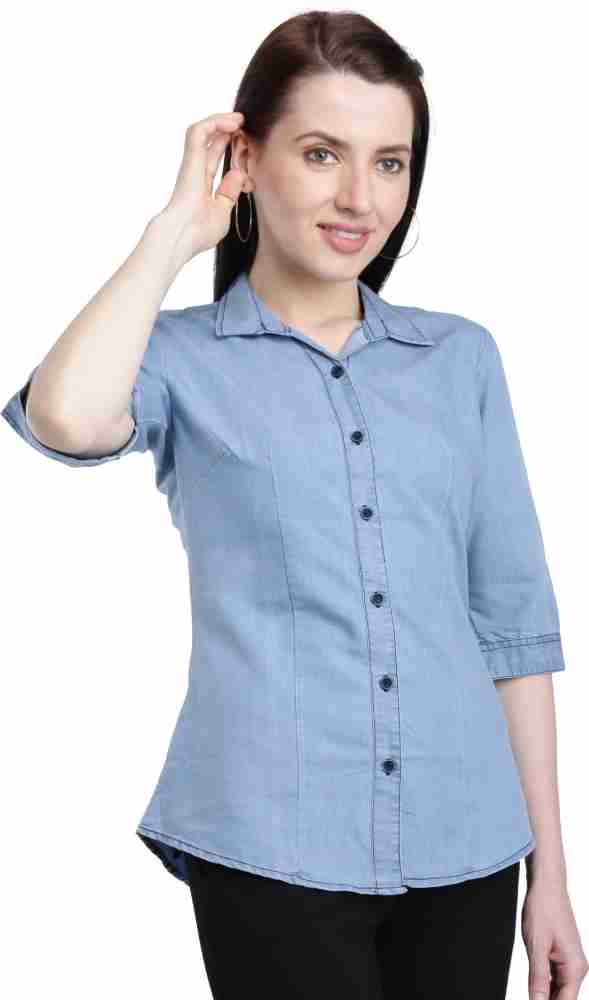 Ladies cut hot sale shirt