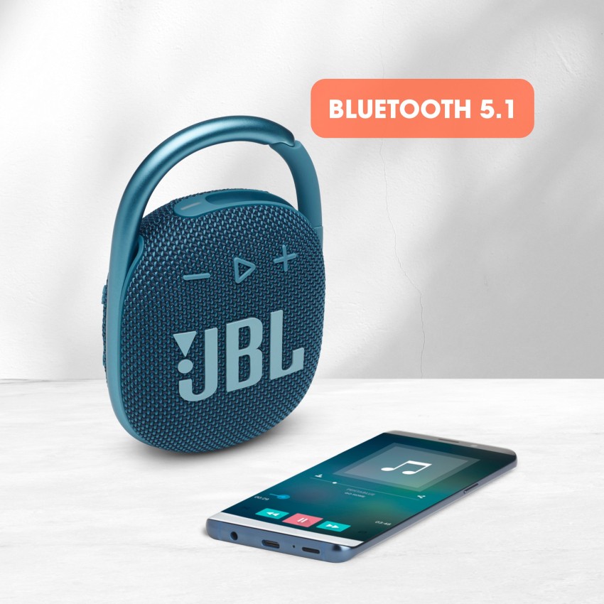 Shop  JBL Clip 4 - Blue (JBLCLIP4BLU)