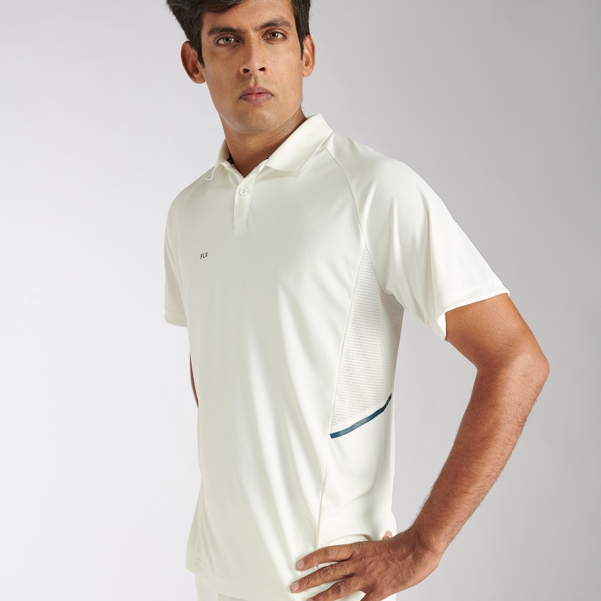 Polo best sale blanco decathlon