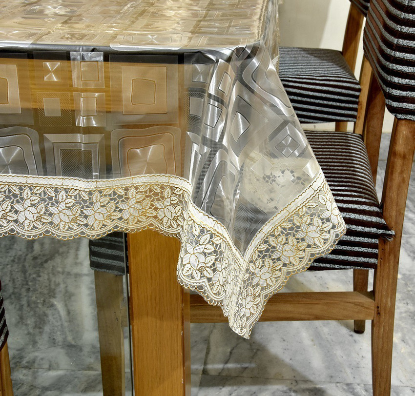Flipkart dining table outlet cover 6 seater