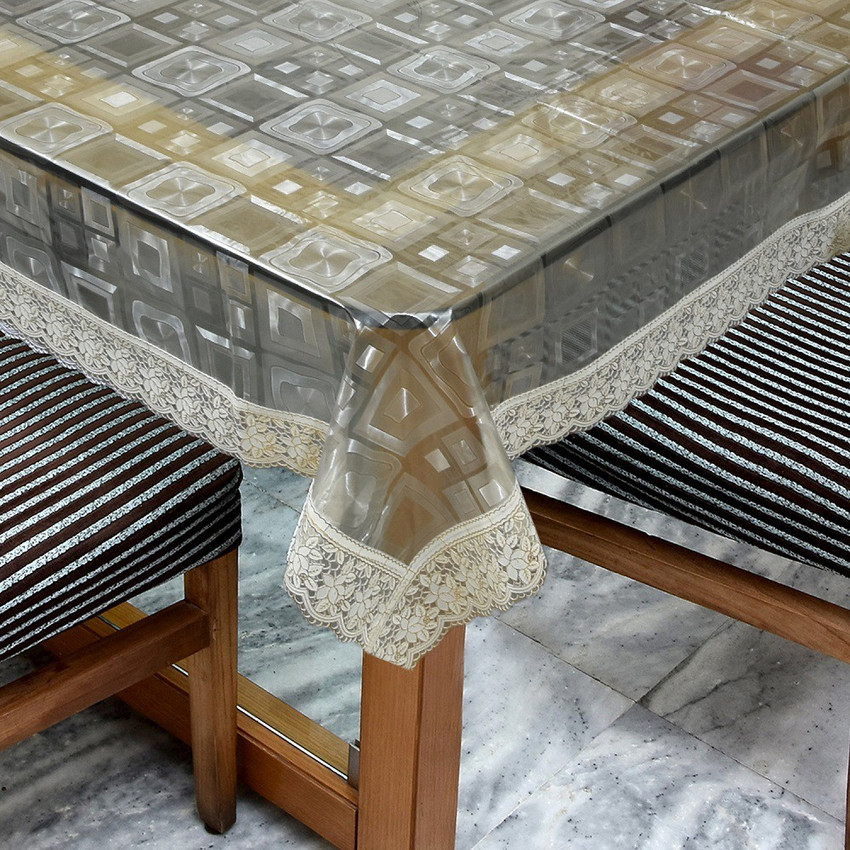Flipkart dining table best sale cover 6 seater