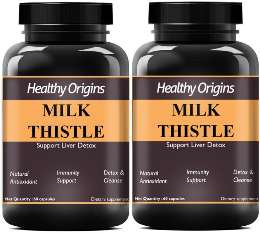 Healthy Origins Milk Thistle Supplement for Liver Health (Pack Of 2)  Premium Price in India - Buy Healthy Origins Milk Thistle Supplement for Liver  Health (Pack Of 2) Premium online at