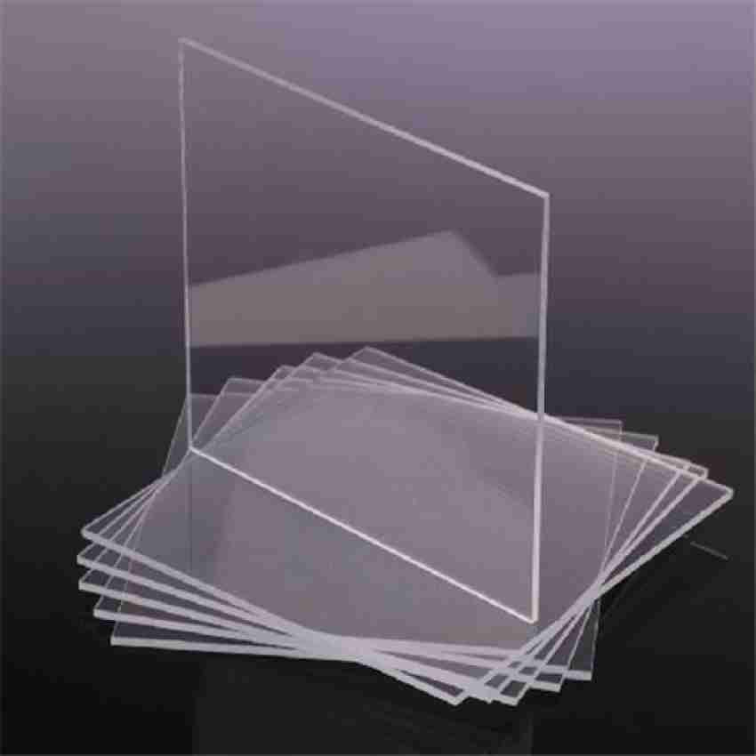 5 Pcs Clear Acrylic Sheet Transparent Board 1Mm For Picture Frame Glass 