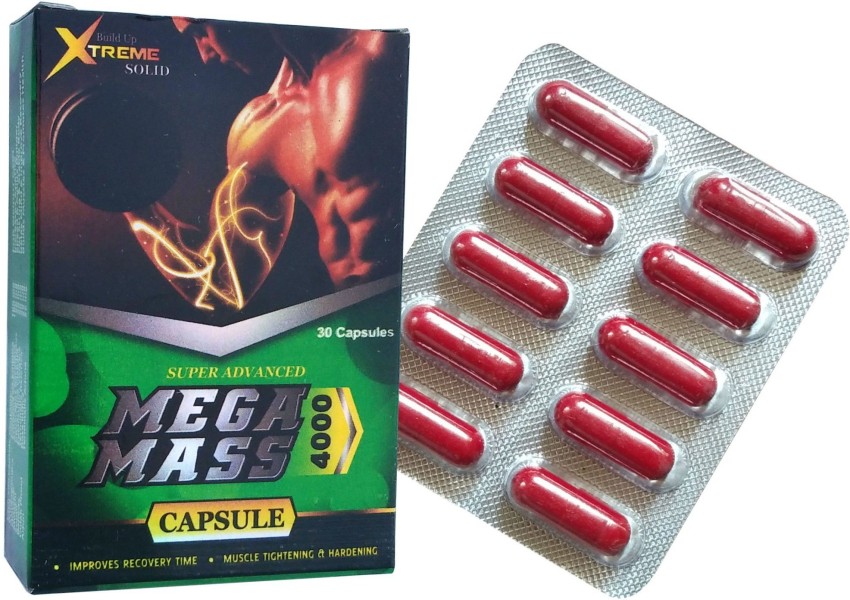 Cackle's Mega Mass 4000 30 Capsule Price in India - Buy Cackle's