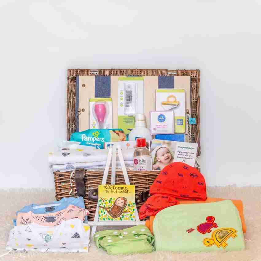 The Baby First Box New Born Baby Essential Kit 24 Items For Baby