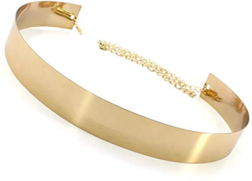 memsaabfashions Women Evening, Party, Casual, Formal Gold Metal Belt golden  saree belt - Price in India