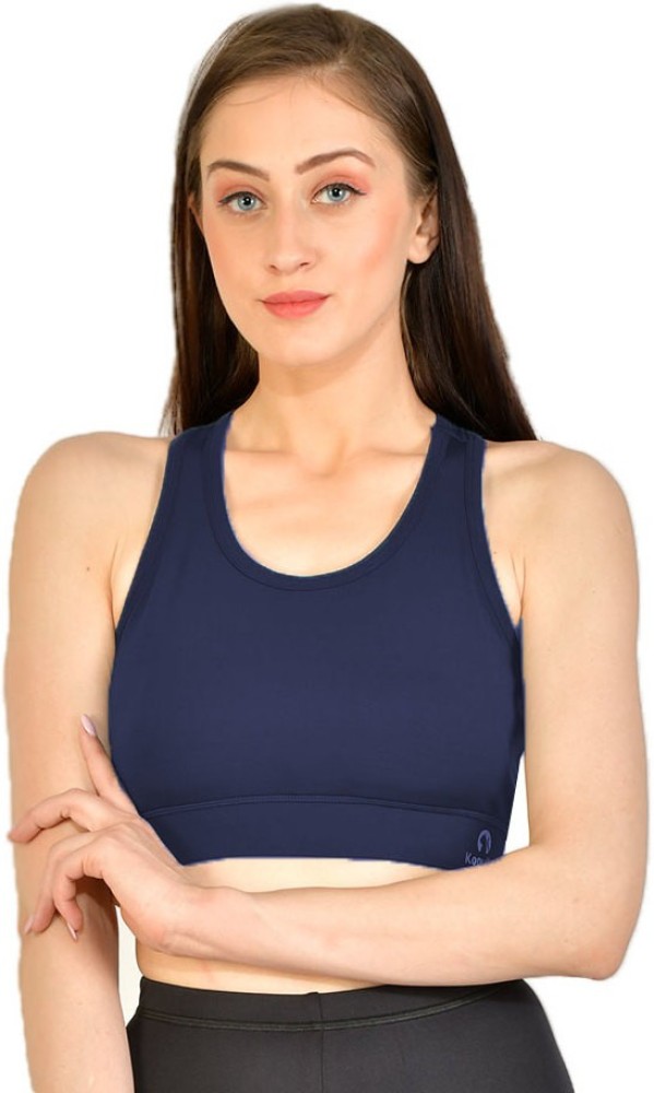 Deevaz Combo of 2 Non-Padded Cotton Dual Colour Comfy T-shirt Bra in H –