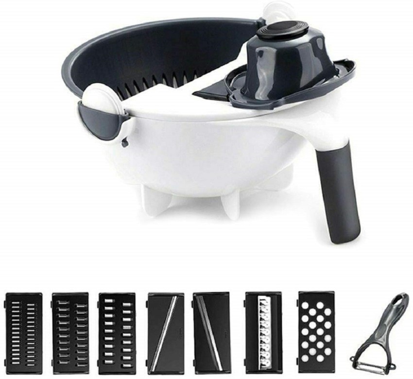 1 Set Multifunctional Vegetable & Fruit Slicer, Handheld Manual