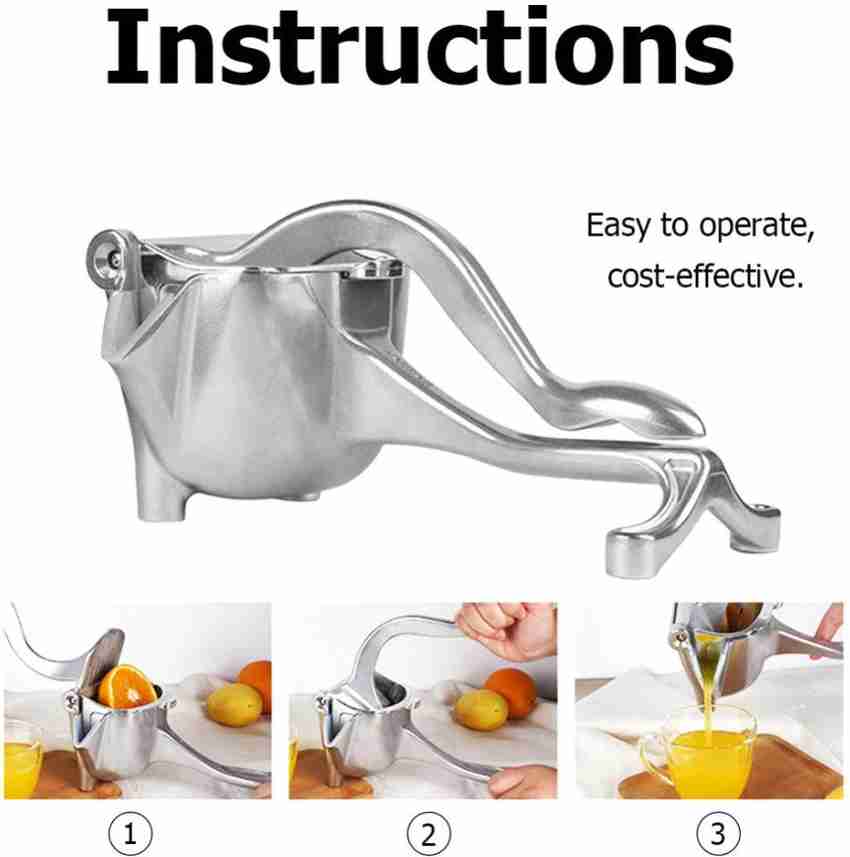 Fulkiza Aluminium Manual Press Hand Fruit Juicer Hand Juicer Price in India Buy Fulkiza Aluminium Manual Press Hand Fruit Juicer Hand Juicer online at Flipkart