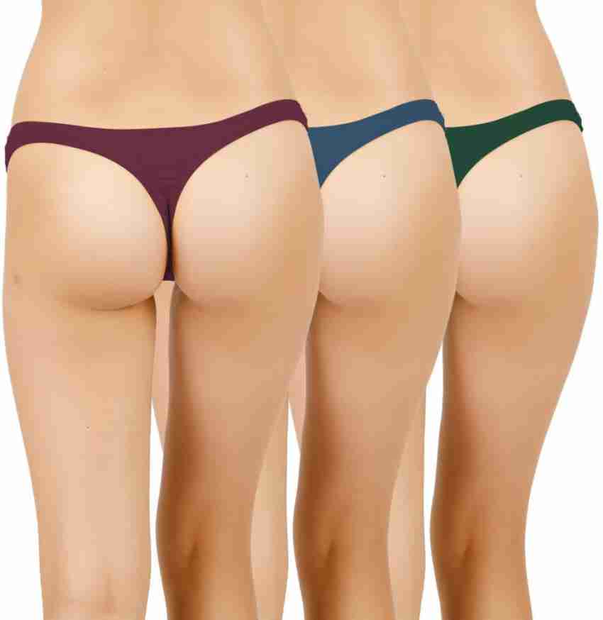 VAISHMA Women Thong Multicolor Panty - Buy VAISHMA Women Thong Multicolor  Panty Online at Best Prices in India