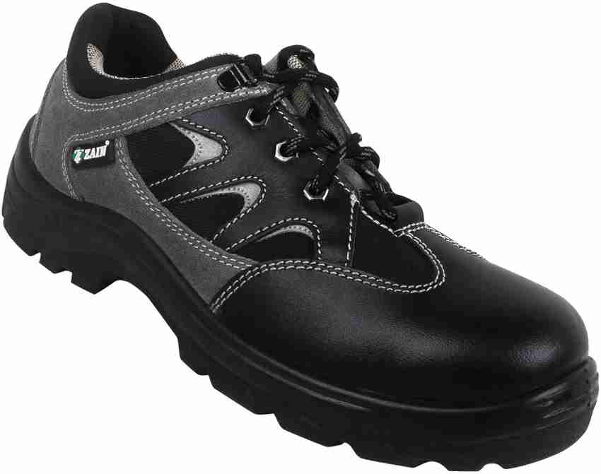 Zain Steel Toe Leather Safety Shoe Price in India Buy Zain Steel Toe Leather Safety Shoe online at Flipkart