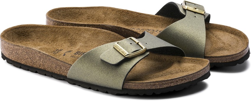 Washed metallic discount stone gold birkenstock