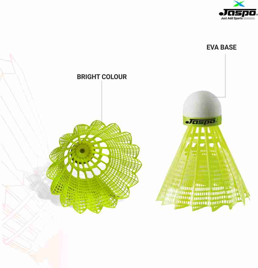 Jaspo Pursuit Plastic Shuttlecock High Speed Indoor Outdoor