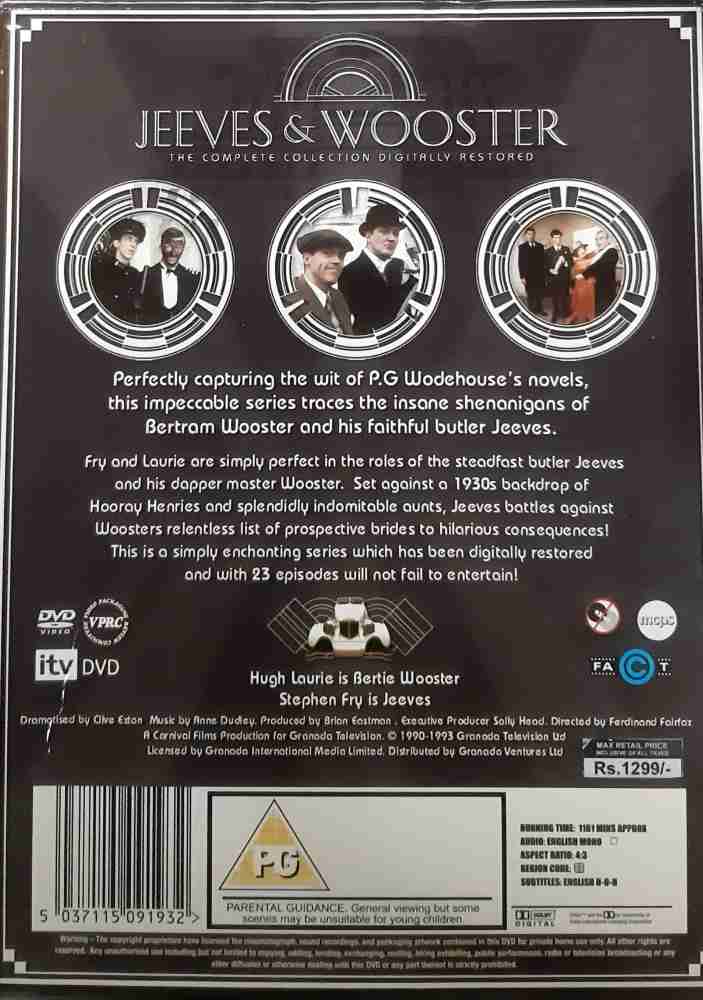 Jeeves & Wooster: Complete 4 Season [DVD]