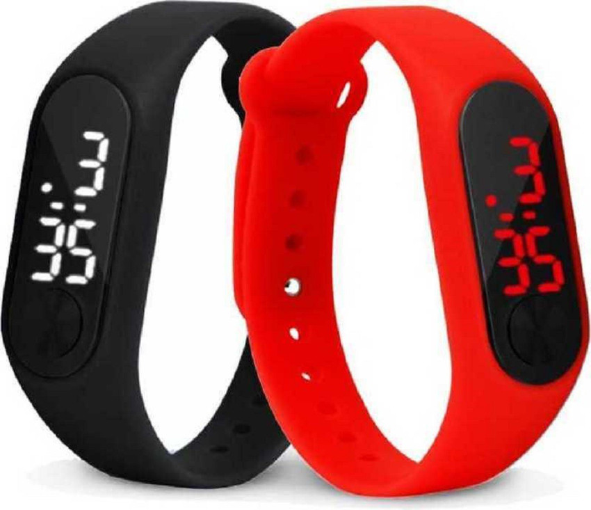 Simple digital best sale watch