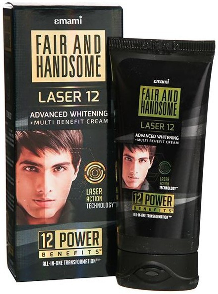 EMAMI Fair And Handsome Laser 12 Advance Whitening Cream 60 g 