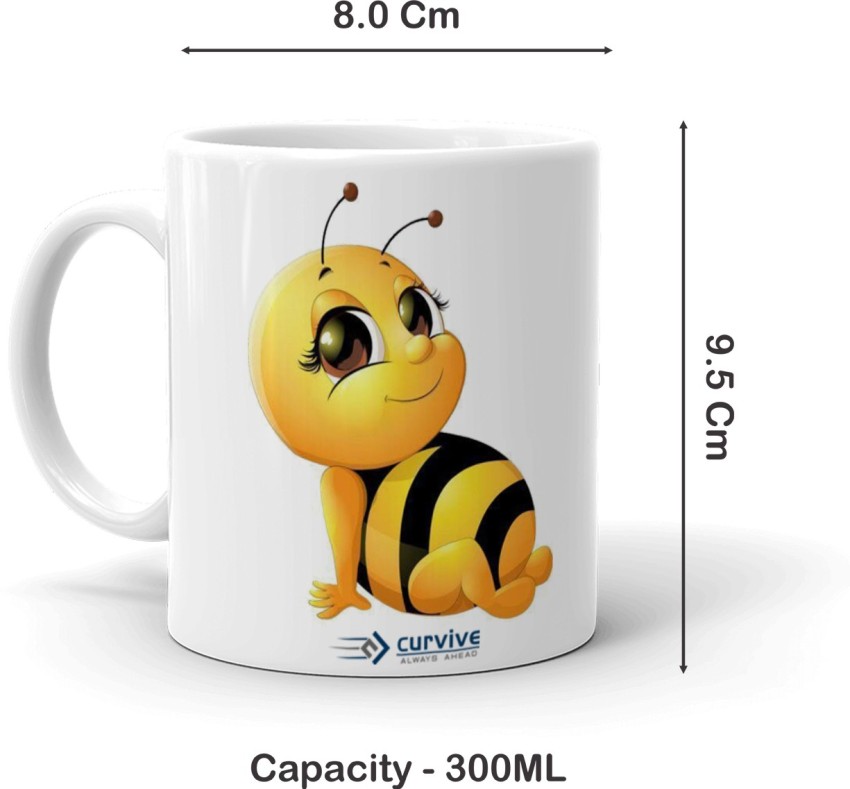 Bee Coffee Mug, Bee Lover Bee Gift, Bumble Bee Mug, Honey Bee Gift, Gift  For Her