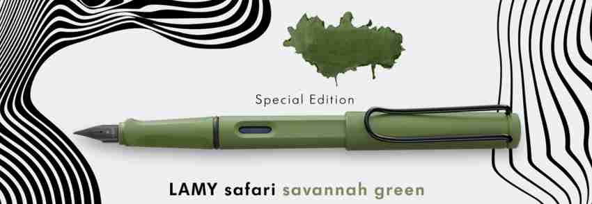 LAMY Safari 041M Special Edition Savannah Green (Medium Nib