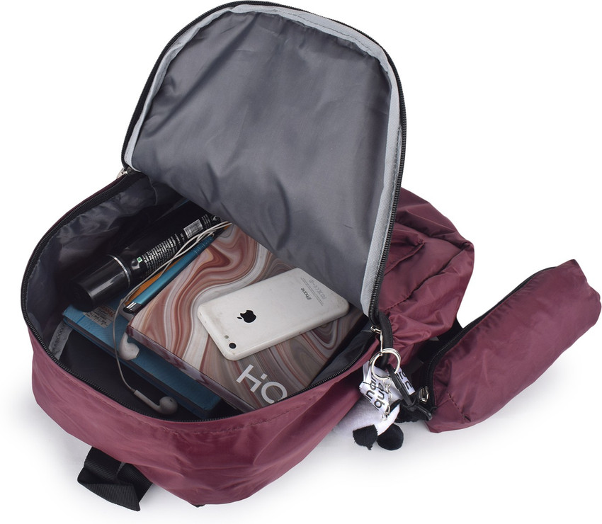 Cute maroon backpacks deals