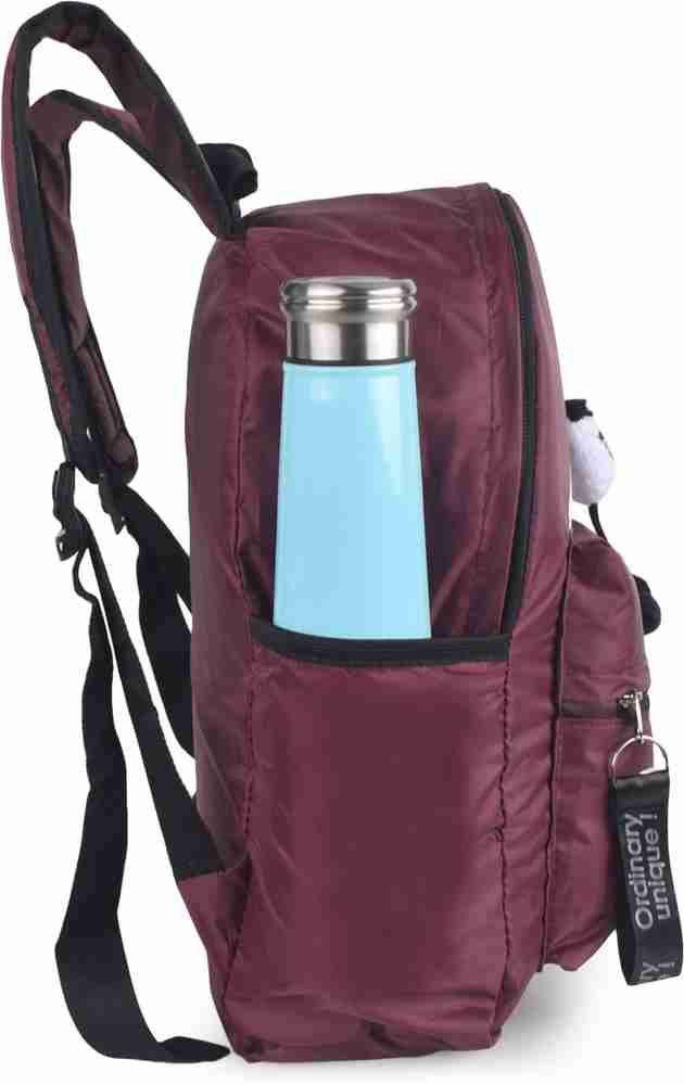 Cute maroon backpacks sales