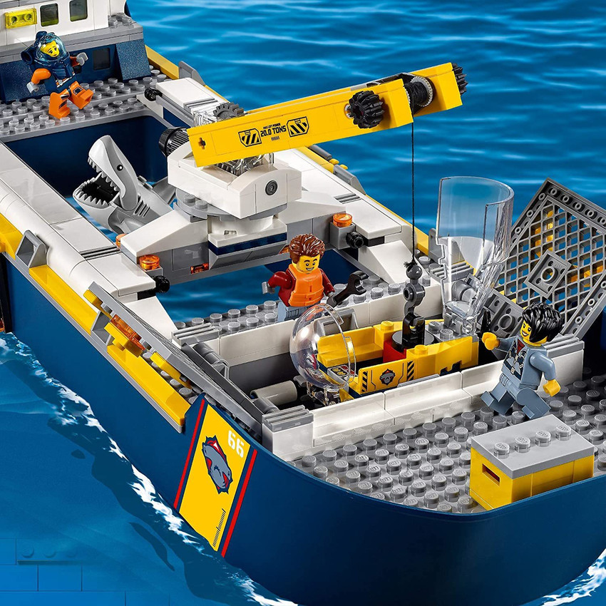 LEGO City Ocean Exploration Ship Building Set City Ocean