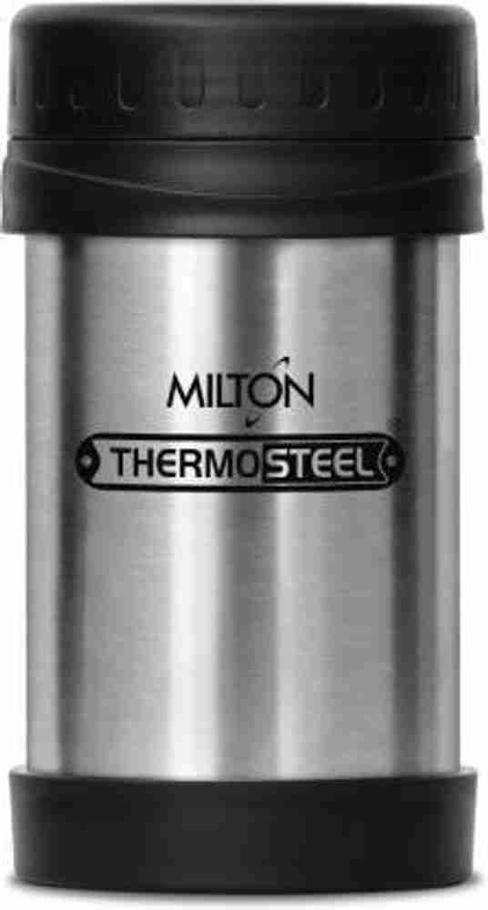 MILTON Soup Flask 500 ml Flask Pack of 1 Silver Steel 500 ml