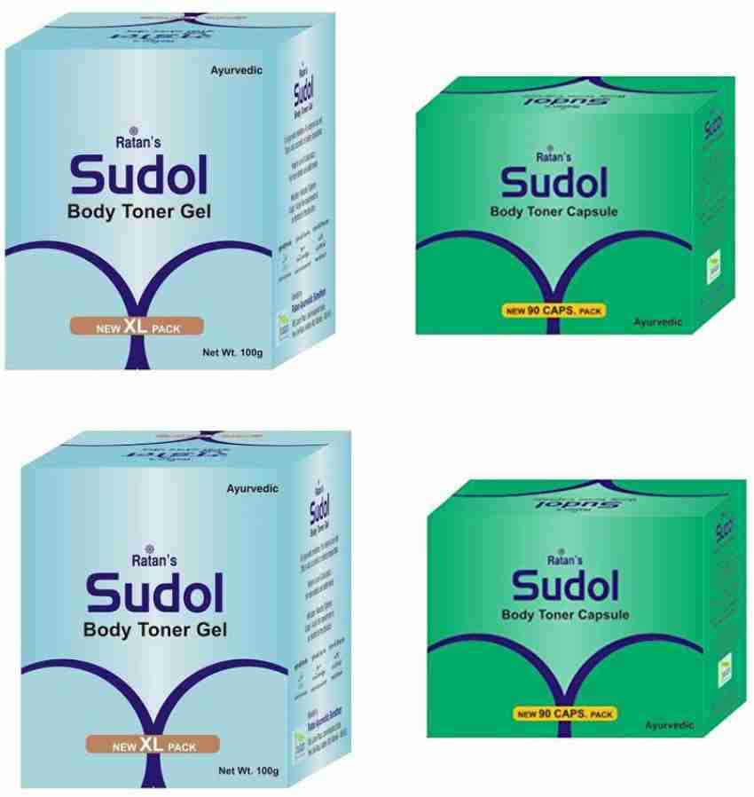Sudol Body Toner Gel & Capsule Combo – Ratan Ayurvedic Sansthan