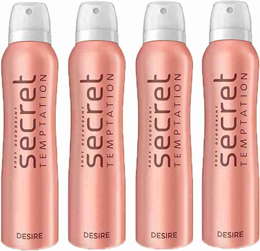 Secret Temptation Deodorant Body Spray for Women - Mystery, 150 ml