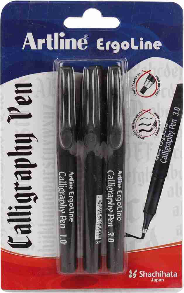 Gothic Calligraphy Calligraphy Pen Set Flipkart Artline Calligraph