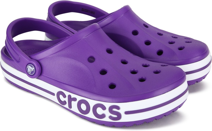 CROCS Women Purple Clogs