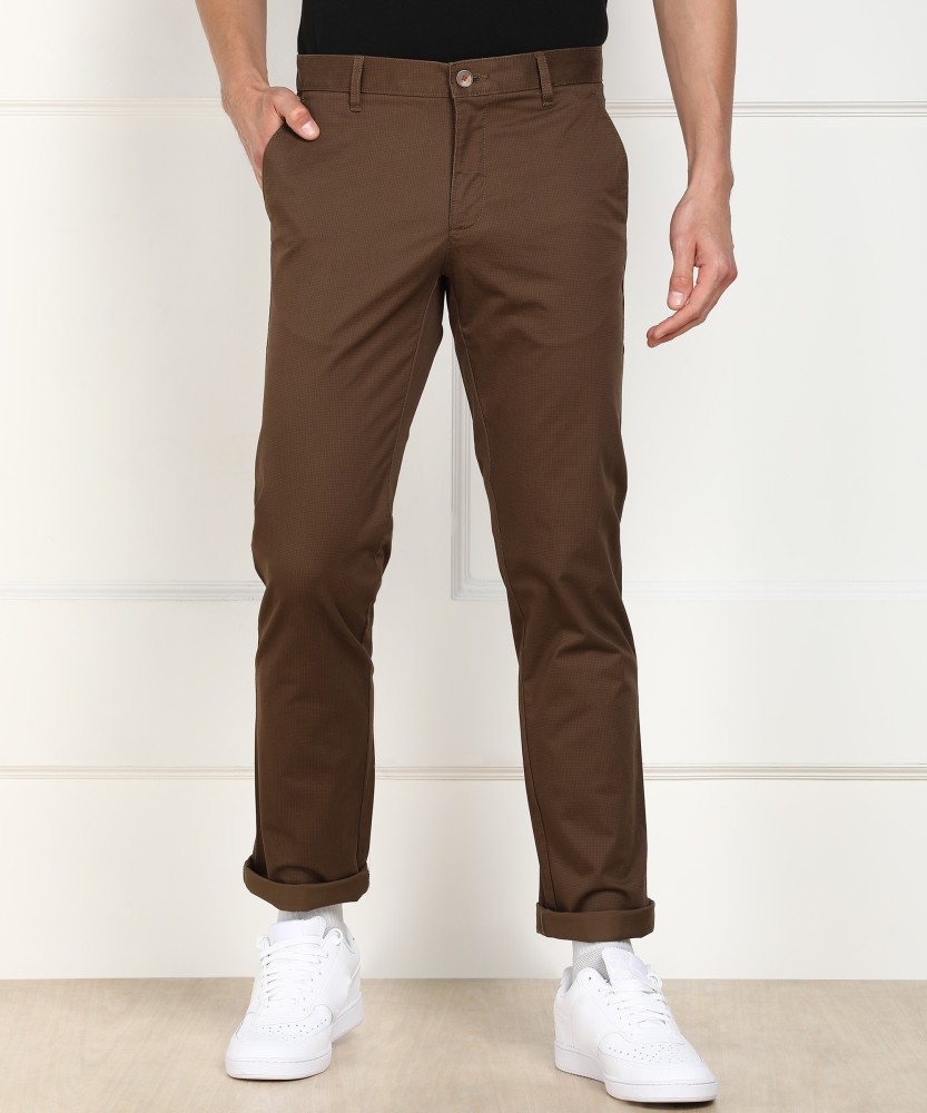 Louis Philippe Formal Trousers  Buy Louis Philippe Beige Trousers Online   Nykaa Fashion