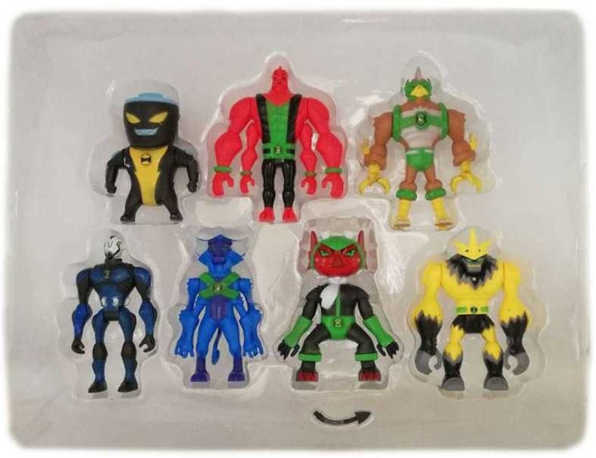 Buy HALO NATION Multicolor Plastic Ben 10 Omniverse 7 Action Figure  Omnitrix Toy Set Online at Best Prices in India - JioMart.