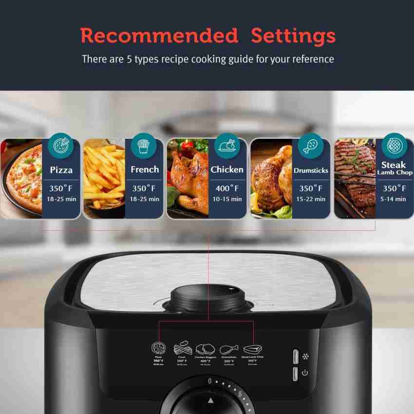 Deluxe Air Fryer Cooking Guide