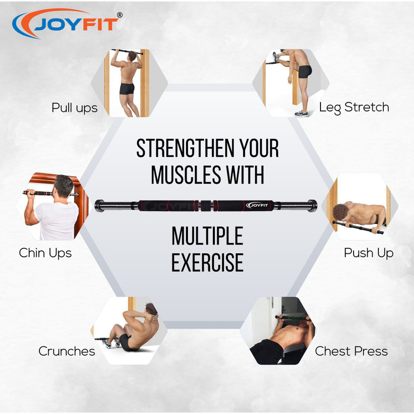 Joyfit Chin up Bar Door Way Pull up Bar Buy Joyfit Chin up Bar Door Way Pull up Bar Online at Best Prices in India Sports Fitness Flipkart