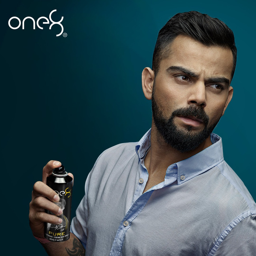 one8 by Virat Kohli Intense Pure Perfume Body Spray Set Men
