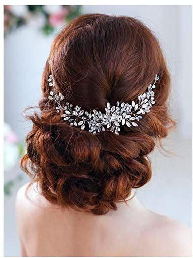 Swarovski top hair vine