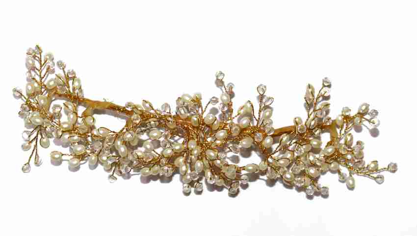 Flower girl top hair accessories wedding