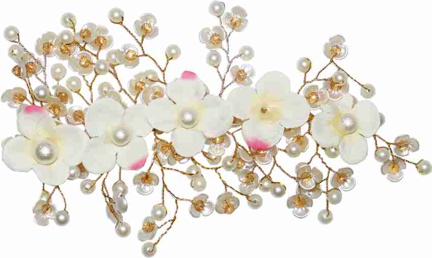 Flower hair hotsell vine wedding