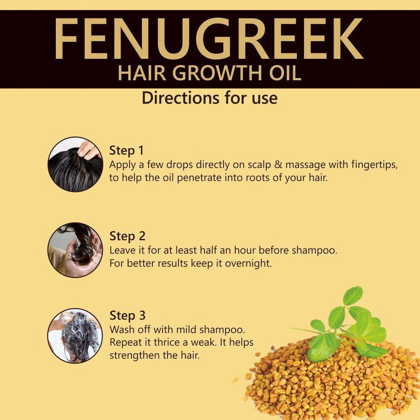 Details 141+ fenugreek oil benefits for hair POPPY