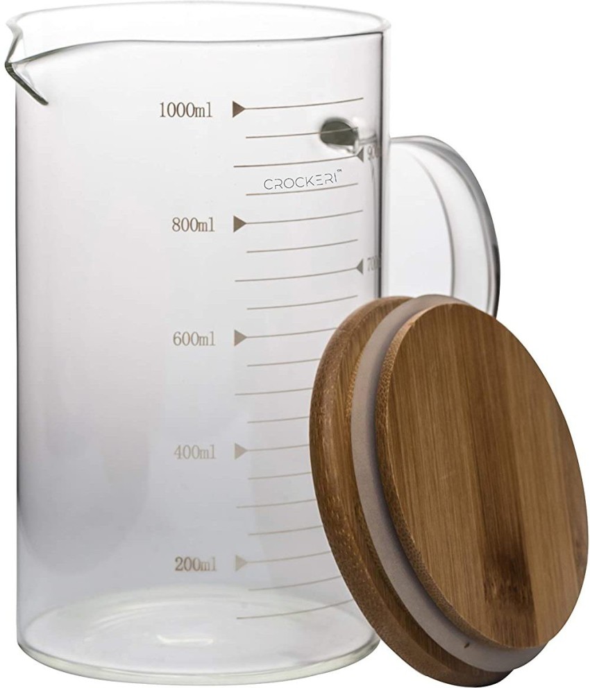 Borosilicate Tempered Clear Glass Measuring Cup 250/500/1000 Ml