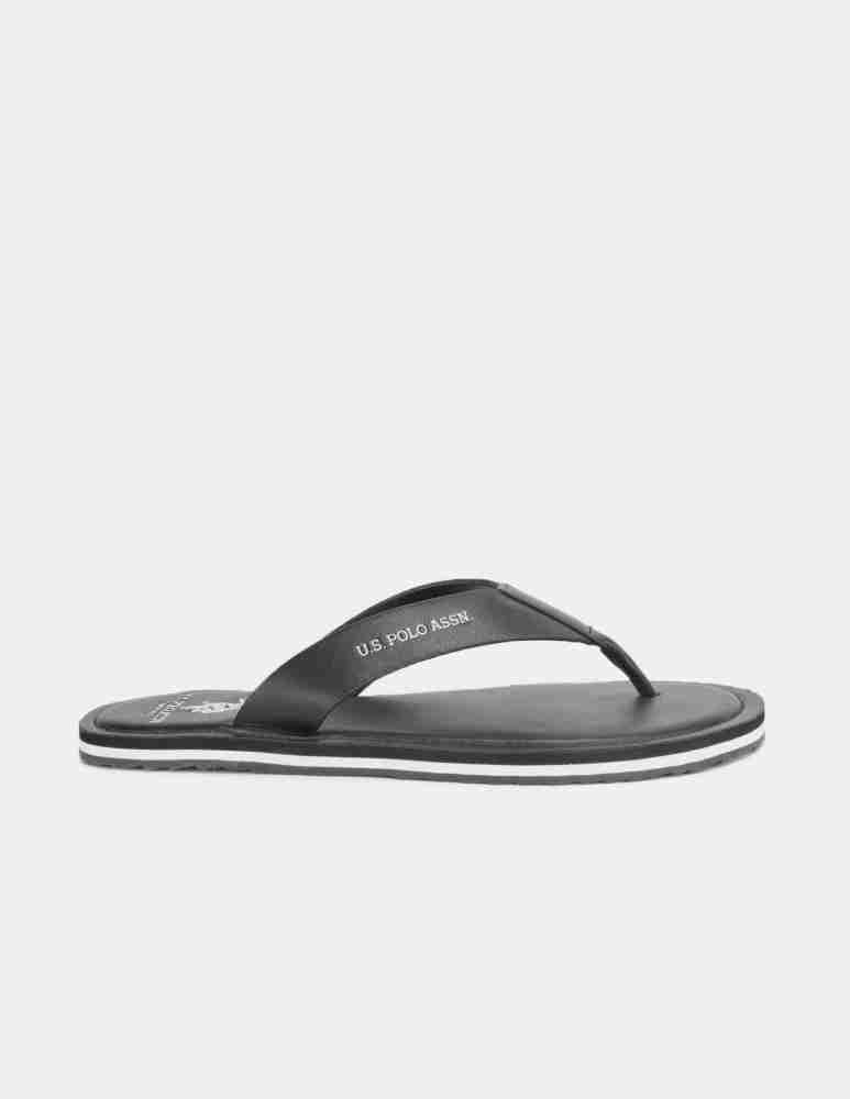 U.S. POLO ASSN. Men Black Sandals Buy U.S. POLO ASSN. Men Black