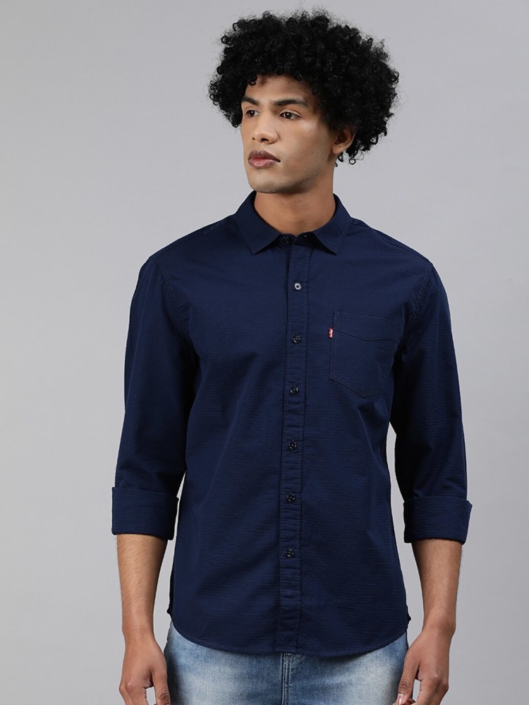 Levis blue outlet shirt