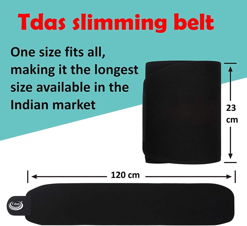 Tdas Sweat Slim Belt Slimming Belt Price in India - Buy Tdas Sweat