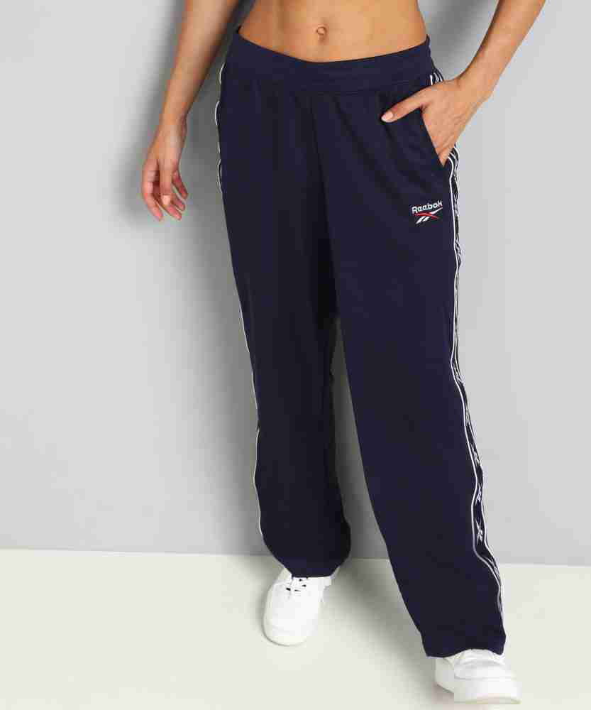 REEBOK CLASSICS Solid Women Blue Track Pants - Buy REEBOK CLASSICS