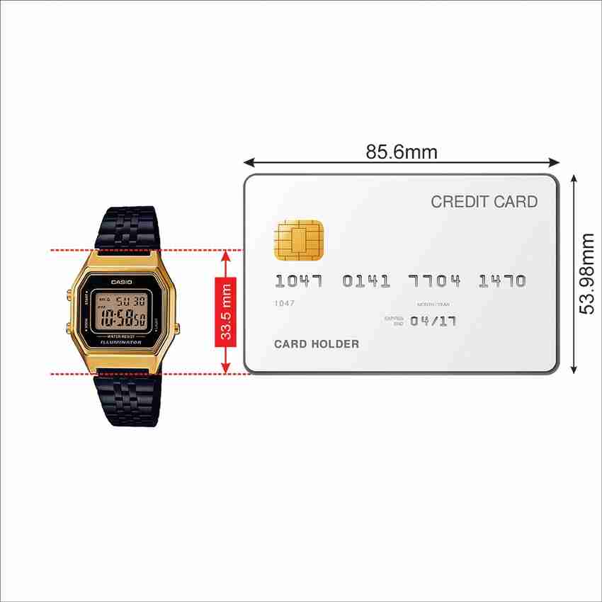 CASIO LA680WEGB 1ADF Vintage LA680WEGB 1ADF Digital Watch For Men Women Buy CASIO LA680WEGB 1ADF Vintage LA680WEGB 1ADF Digital Watch For Men Women D150 Online at Best