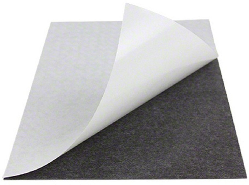 Magnetic Adhesive Sheets,|2 x 3.5| 45 Pack，Cuttable Magnetic Sheets with  Ad