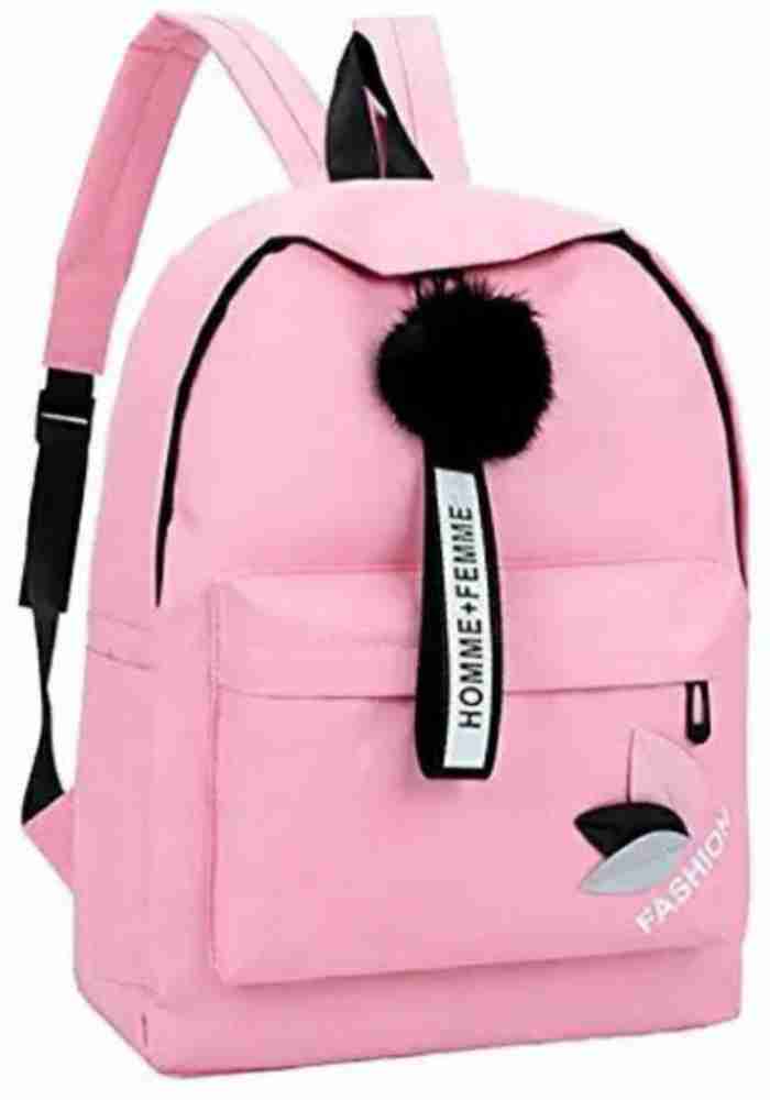 Pink backpacks cheap on sale