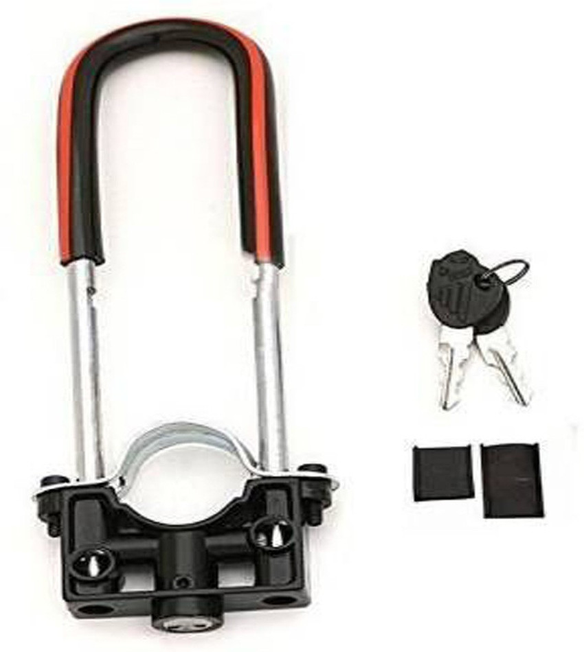 BRPEARl Bike Front Shocker Wheel Lock 139 Bike Front U Type Anti Theft Wheel Lock For Honda Livo Wheel Lock Price in India Buy BRPEARl Bike Front Shocker Wheel Lock 139 Bike Front U Type